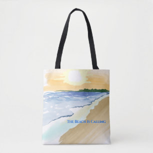 Der Strand ruft Beach Vibes an Tasche