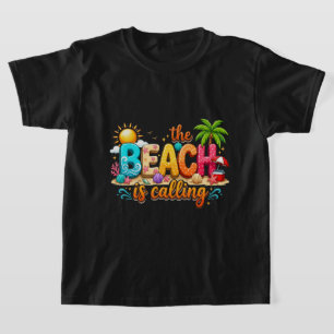 Der Strand ruft Sommer-Vibes T-Shirt