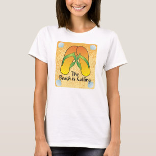 Der Strand ruft T-Shirt
