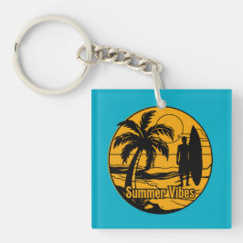 Der Strand Schlüsselanhänger