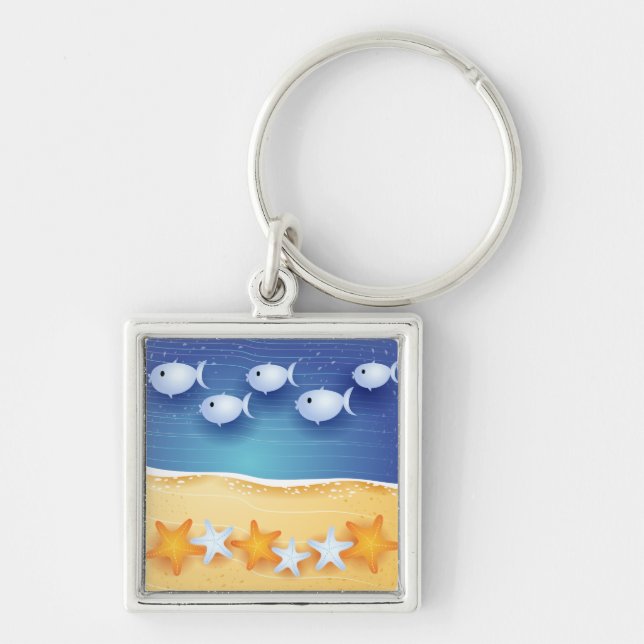 Der Strand, Schlüsselanhänger (Vorne)