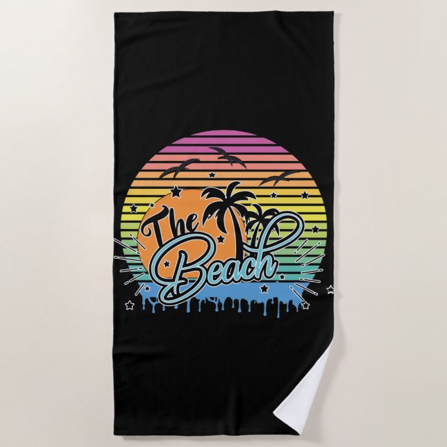 Der Strand, Sommer 2023 Strandtuch (Vorderseite)