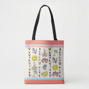 Der Strand-Tasche des Sandcastles Tasche