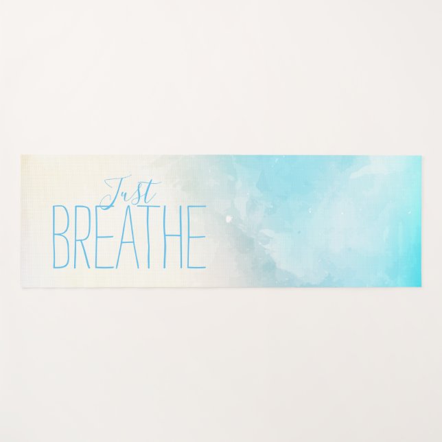 Der Strand von Aquarellon ist einfach nur ein Bumm Yogamatte (Vorderseite (Horizontal))