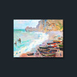 Der Strand von Etretat Claude Monet Leinwanddruck<br><div class="desc">The Beach at Etretat Claude Monet cool,  alt,  Meister,  Meisterwerk,  fein,  retored,  Impressionismus,  Malerei,  lebendig,  gesättigt,  Farbe,  schön,  schön,  Qualität,  hoch,  Auflösung,  Landschaft,  Landschaft,  Post,  Dekoration,  Farben,  Paris,  France,  erneuert besten,  Verkäufer,  farbenfroh,  billig</div>