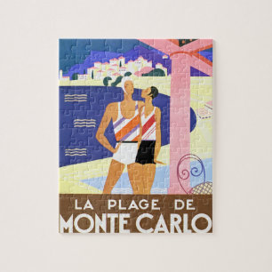 Der Strand von Monte Carlo