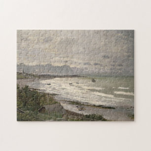Der Strand von Sainte-Adresse Monet Fine Art