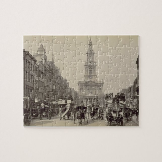 Der Strang, c.1880 (Sepia-Foto) (Horizontal)