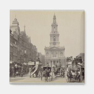 Der Strang, c.1880 (Sepia-Foto) Magnet