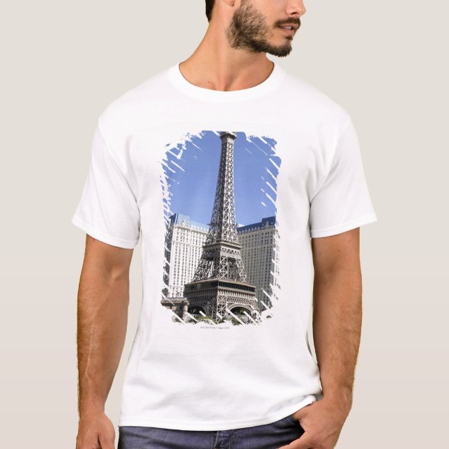Der Streifen, Paris Las Vegas, Luxushotel T-Shirt (Vorderseite)