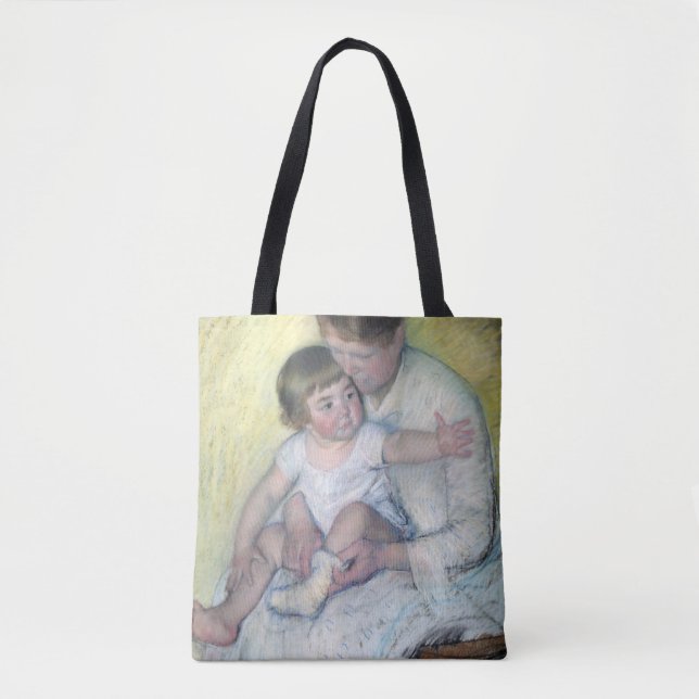 Der Strumpf, Mary Cassatt Tasche (Vorderseite)