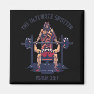 Der Stter Christlicher Psalm 28 7 Gym Meme Magnet