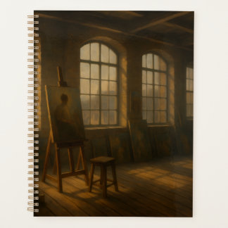 Der Studio-Planer des Malers Planer