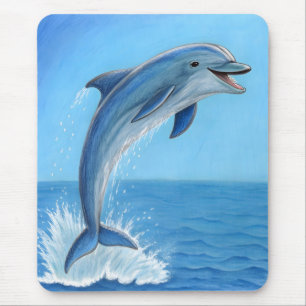 Der stumme Tanz des Delfins Mousepad