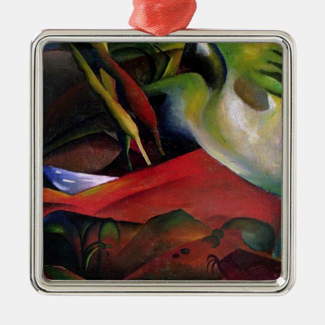 Der Sturm, 1911 Silbernes Ornament (Vorne)