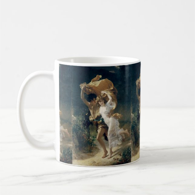 Der Sturm durch Feldbett Pierres Auguste Kaffeetasse (Links)