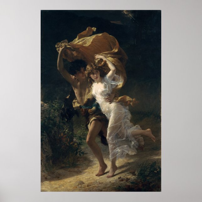 Der Sturm - Pierre-Auguste-Cot Poster (Vorne)