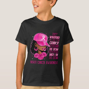 Der Sturm schwarzer Frauen Brustkrebs überlebt pin T-Shirt