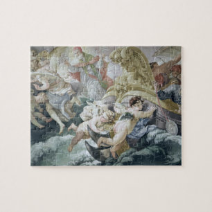 Der Sturm wunderbar beruhigt auf Kontakt mit