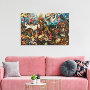 Der Sturz der rebellischen Engel Pieter Bruegel Leinwanddruck