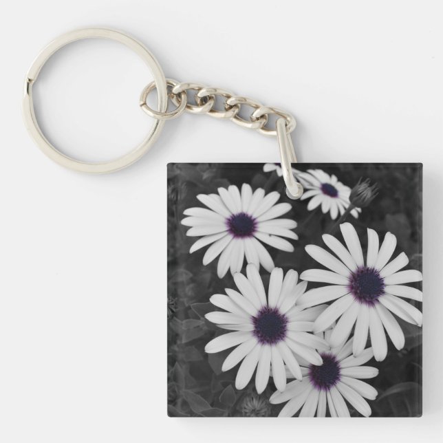 Der subtile Kontrast der Natur Schlüsselanhänger (Vorderseite)