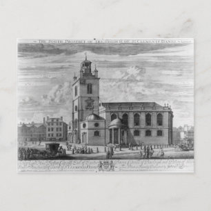 Der Südausblick der Kirche des Hl. Postkarte