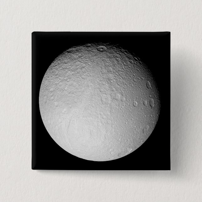 Der Südpol der Saturn-Mondteppiche Button (Vorderseite)