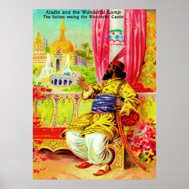 Der Sultan Poster (Vorne)