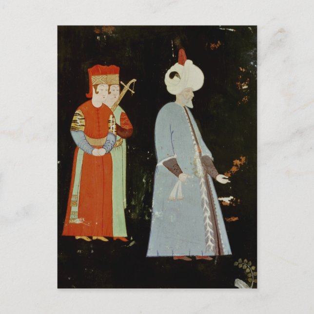 Der Sultan Suleyman, der prächtige Postkarte (Vorderseite)