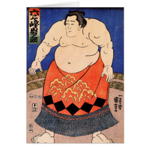 Der Sumo-Ringkämpfer, Kuniyoshi Utagawa