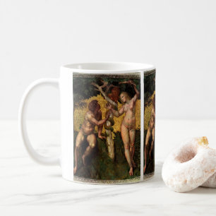 Der Sündenfall - Adam und Eva von Raffael Sanzio Kaffeetasse