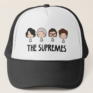 Der Supremes Frau niedliche Kawaii Chibi Kopf Truckerkappe