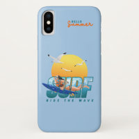 Der Surfer fährt die Welle | F
