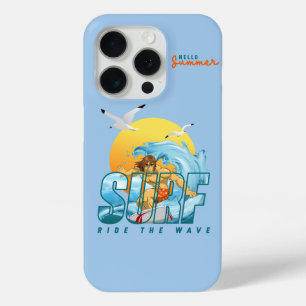 Der Surfer fährt die Welle   (M) Case-Mate iPhone Hülle