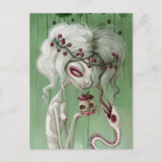 Der süße Geschmack des Todes Postkarte