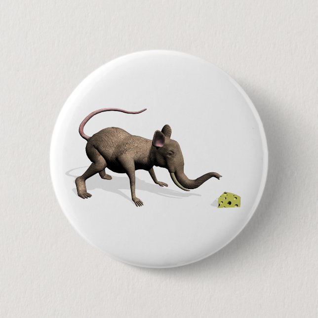 Der süße Mouphant Button (Vorderseite)