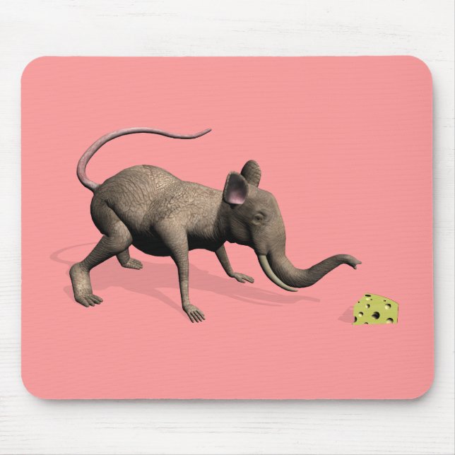 Der süße Mouphant Mousepad (Vorne)