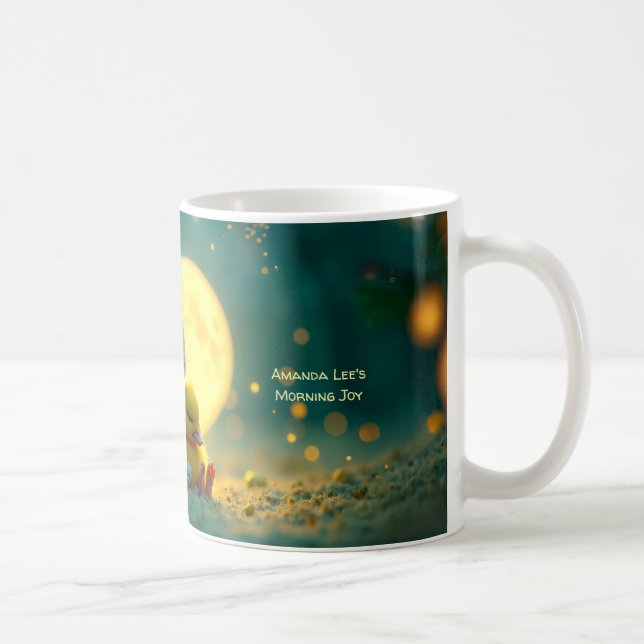 Der süße, sonnige Kaffee und der köstliche süße Mo Kaffeetasse (Rechts)