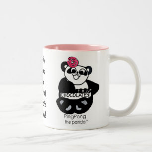 DER SÜSSE ZAHN-GESETZ DES PINGPONGS ZWEIFARBIGE TASSE