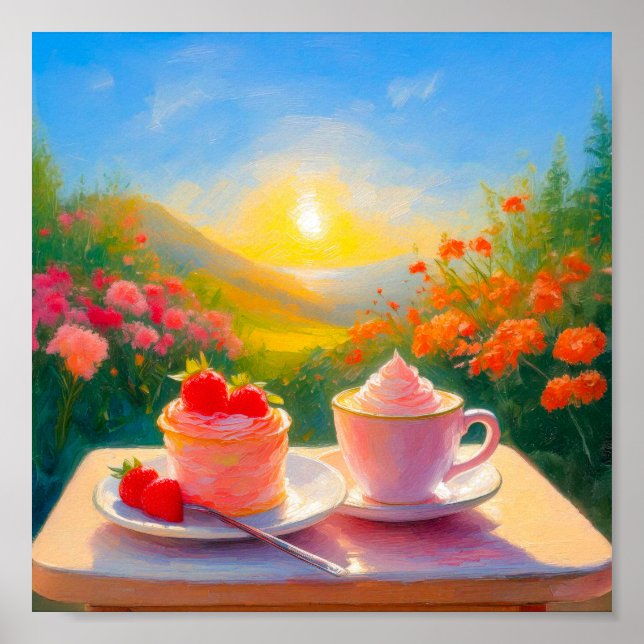 Der süßeste Nachmittag des Tages Poster (Vorne)