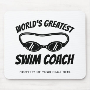 Der Swim-Trainer-Gewohnheit der Welt bestste Mousepad