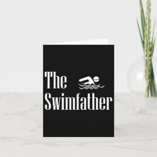 Der Swimvater Schwimmer Vater Leben Vater D Karte