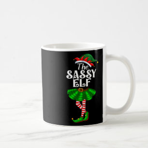Der Sy Elf Xmas Lustiger Weihnachten Passende Fami Kaffeetasse