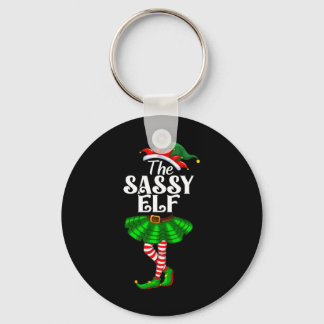 Der Sy Elf Xmas Lustiger Weihnachten Passende Fami Schlüsselanhänger