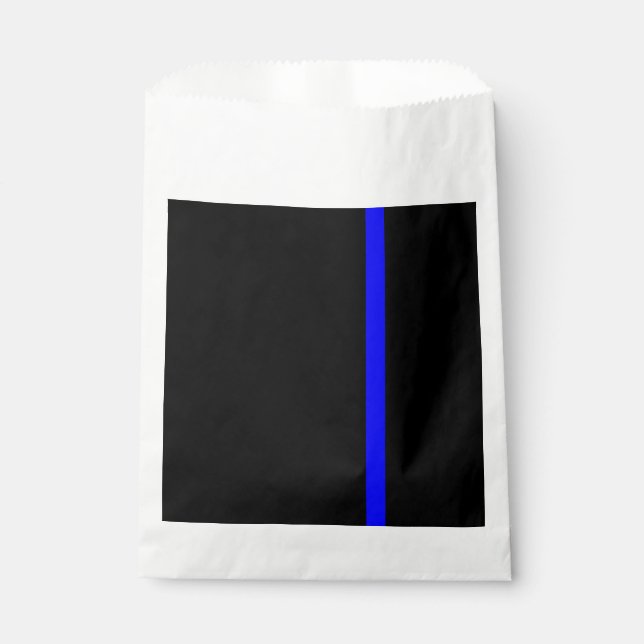 Der symbolische, dünne blaue Linienstil Geschenktütchen (Vorderseite)
