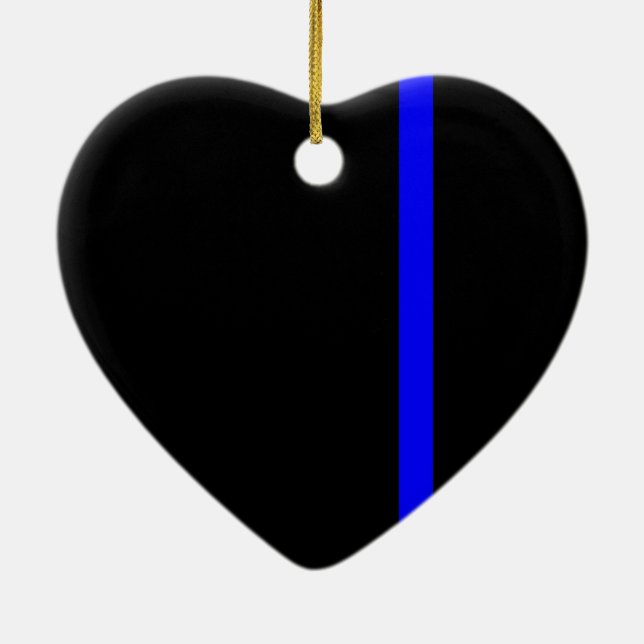 Der symbolische, dünne blaue Linienstil Keramikornament (Hinten)
