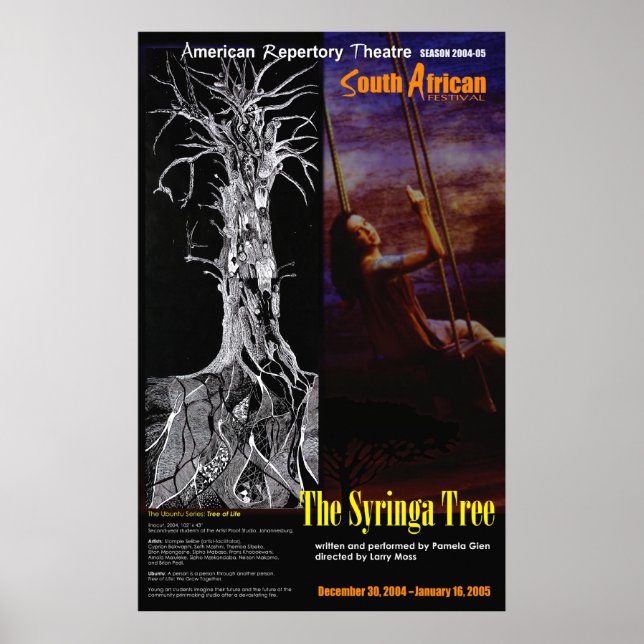 DER SYRINGA-BAUM POSTER (Vorne)