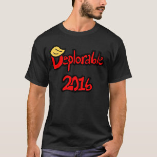 Der T - Shirt 2016 der verurteilungswürdigen