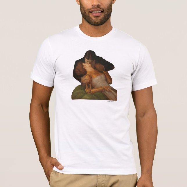 Der T - Shirt androider Karenina grundlegender (Vorderseite)