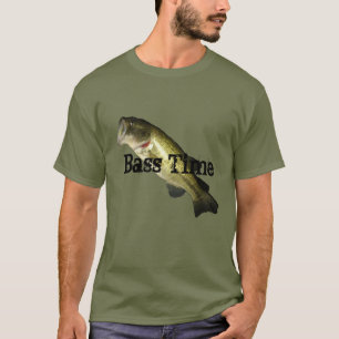 Der T - Shirt Bass-Fischen-der großen Mund-Männe
